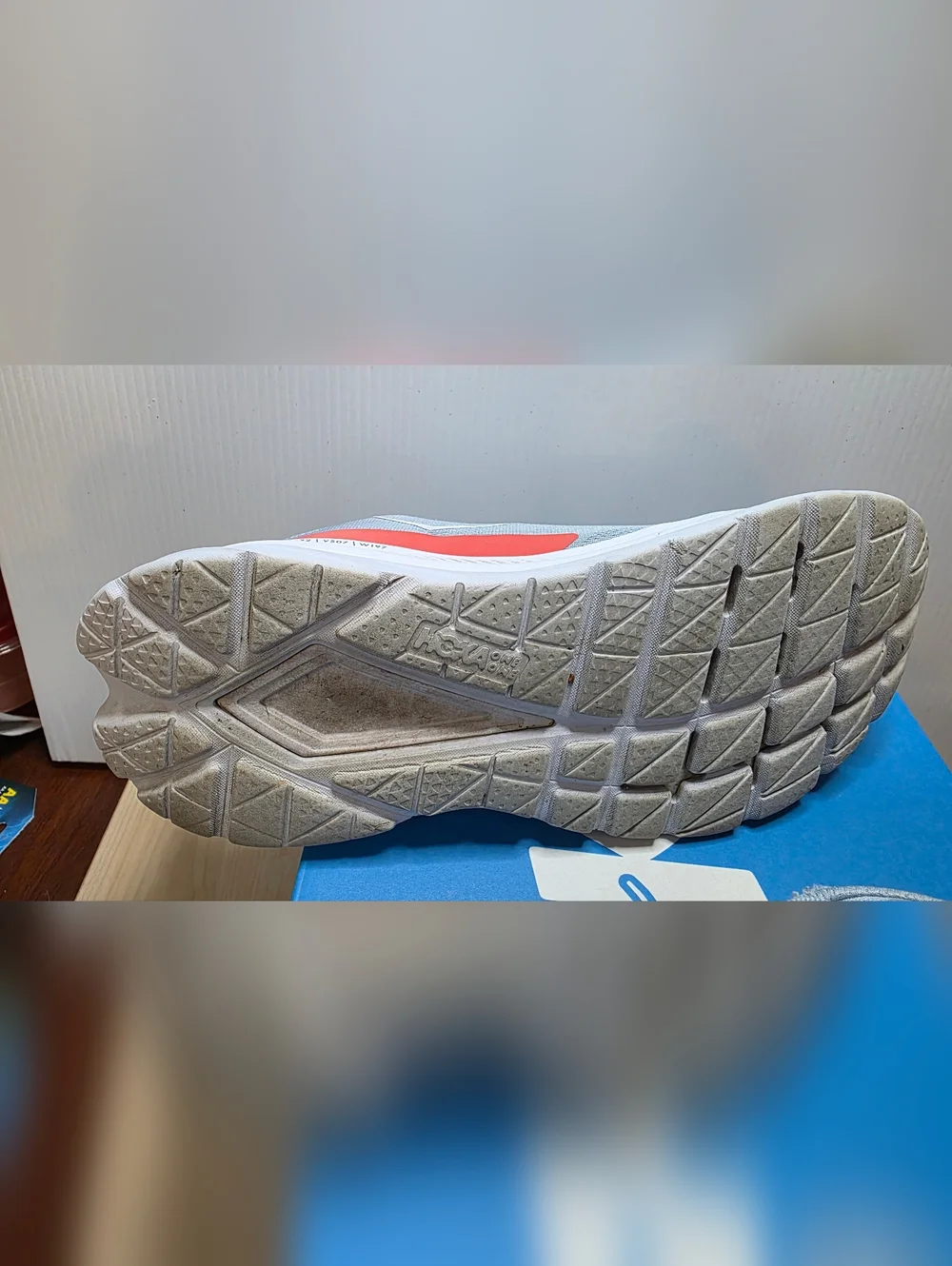 Hoka One One Mach 4 Light Blue Women Athletic Running Shoes W9.5B Original Box - Picture 8 of 14